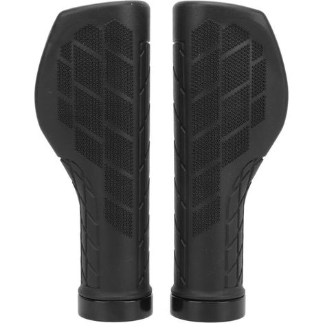 1 paire de poignées de guidon de vélo antidérapantes, revêtement en caoutchouc pour poignées de rechange