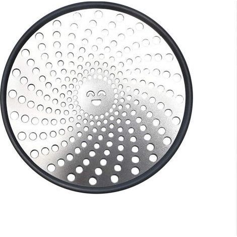 Attrape Cheveux Lavabo Crépine Tamis Filtre de Vidange de Douche Filtre de Vidange à Bouchon D'égout Crépine D'évier de Cuisine en Acier Inoxydable Crépine de Bain pour Salle de Bain C (1/4)