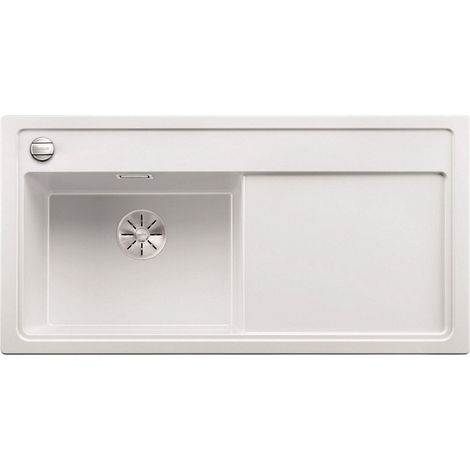 Blanco Zenar XL 6 - Évier en silgranit 1000x510 mm, avec commande de vidage, InFino, blanc 524001