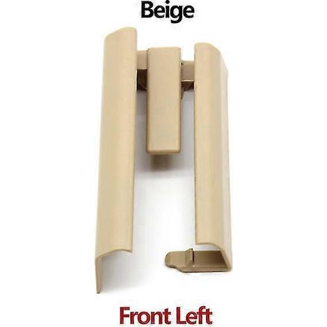Garniture de rail de siège avant gauche et droit pour BMW Série 5, 5GT et 7 (F10 LCI, F11 LCI, F01 LCI, F02 LCI, F07 LCI) 2014-2017 - Sièges, banquettes et climatisation - Beige avant gauche (1/5)