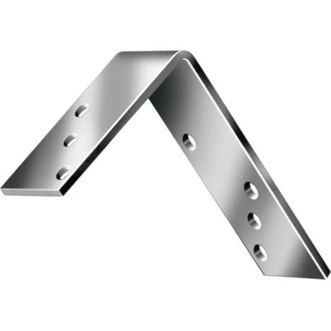 VORMANN  staffa angolare  L120 x  80 mm  L.35 mm  acciaio zincato  blu S.4  mm -  000179120Z (1/3)