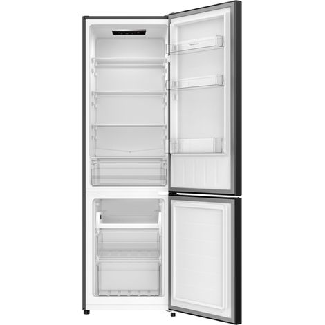 Frigorifero Combinato Frigo-Congelatore Libera Installazione Acciaio Nero Respecta