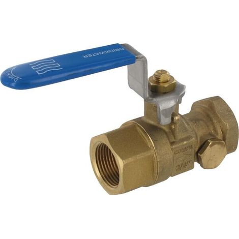 Kugelhahn 3/4" IG +Entleerung UNIVERSAL 97210 (1/2)