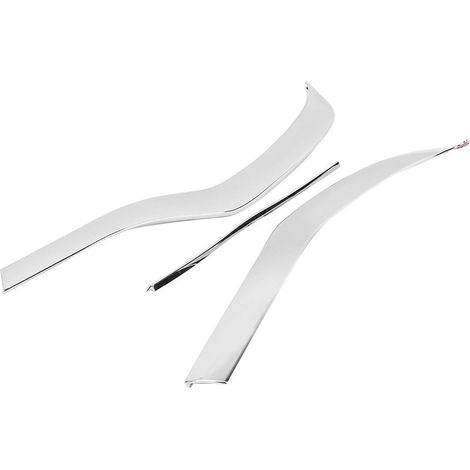 3 pièces plaque de pare-chocs avant ABS chromé pour Mercedes Classe E W213 2016-2019 accessoires auto (1/5)