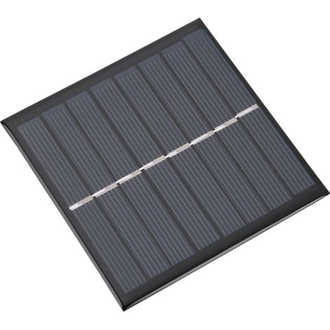 Panneau Solaire Portable 4V 1W Pour Batterie AA Système DIY Chargeur Énergie Verte Usage Extérieur Lot De 1 (1/5)