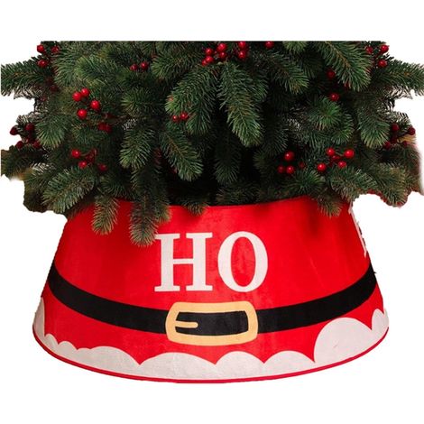 Socle et jupe pour sapin de Noël - une décoration festive pour la maison, idéale pour les fêtes de fin d'année et le Nouvel An, 60 cm de diamètre. (1/5)