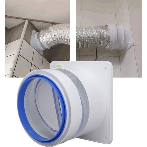 Clapet anti-retour des gaz de combustion, dispositif anti-refoulement pour salle de bain, clapet anti-retour pour hotte de cuisine en ABS (1/5)