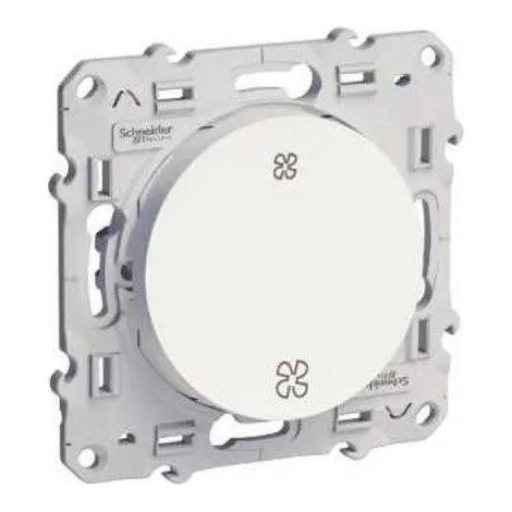 Schneider Electric ODACE Einfacher Wandschalter weiß
