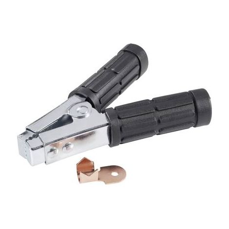 Pinza di carica max. 800 A/30 V/DC viti, rossa, 800 A, contenuto: 1 pz.