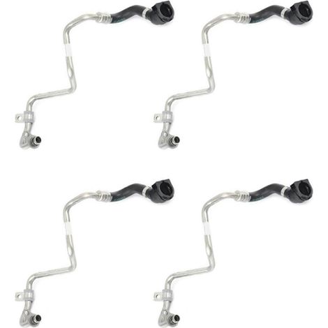 Tuyau de retour de liquide de refroidissement de turbocompresseur en 4 parties pour BMW F20 F30 G30 X3 X4 125I 330I 11537643226 (1/5)