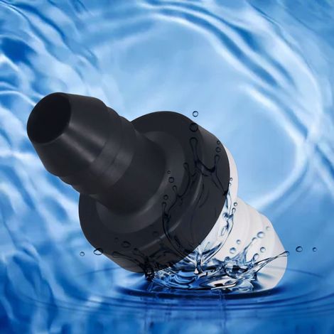 Vendu par lot de 6, clapet anti-retour unidirectionnel en plastique de 10 mm (3/8 pouce), mini-clapet anti-retour de qualité alimentaire, CDBS6 (1/5)