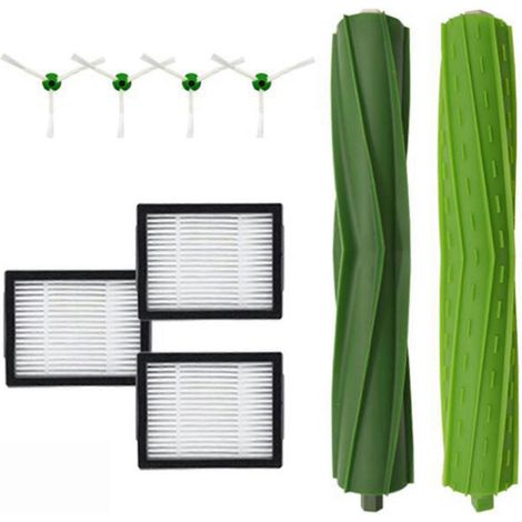 Accessoires : Filtre HEPA, brosse latérale de rechange pour aspirateur robot iRobot Roomba série I7 E5 E6. (1/5)