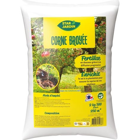 Star-jardin Corne Broyée Engrais Naturel 2,5 kg