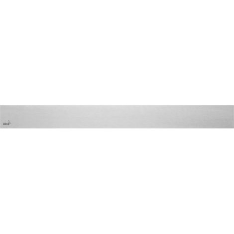 Alca Rejillas - Rejilla para plato de ducha lineal 85 cm, acero inoxidable mate POSH-850MN (1/3)