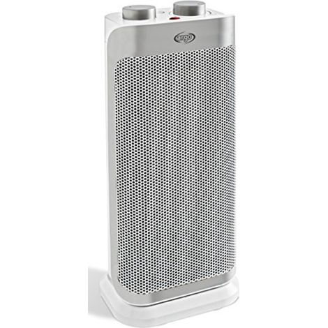 Argoclima Boogie Plus Termoventilatore Stufa Interno Argento Bianco 2000W (1/5)