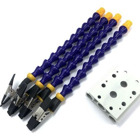 Bancs Étau Pince de Table avec Bras Flexible Support de Fer à Souder en Alliage d'aluminium Réparations de Soudage de Circuits Imprimés Clip Universel Auxiliaire Outil de Troisième Main (1/5)