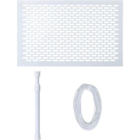 Leaf Skimmer Net Kit de protection pour piscine Filet nettoyage réglable Collector en maille fine, skimmer télescopique, filet l'entretien au-dessus la - (1/5)