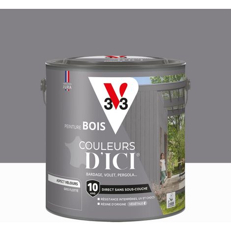 Vernice per legno per esterni V33, Colors from Here, Velvet Drift Grey, 2L V33