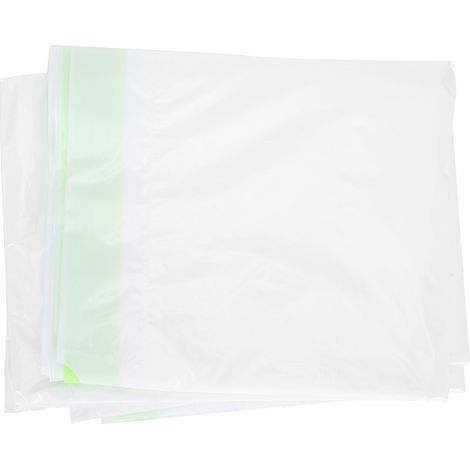 7PCS Sac à litière, plastique, grande ouverture, cordon caché, nettoyage rapide, pour chat (1/5)