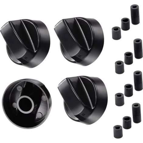 Bouton Plaque de Cuisson,4pcs Boutons de Commande Universels,Bouton de Cuisinière,Bouton pour Réchaud à Gaz,pour Presque Toutes Les Cuisinières,Plaques de Cuisson,Four,Cuisinière à Gaz (1/5)