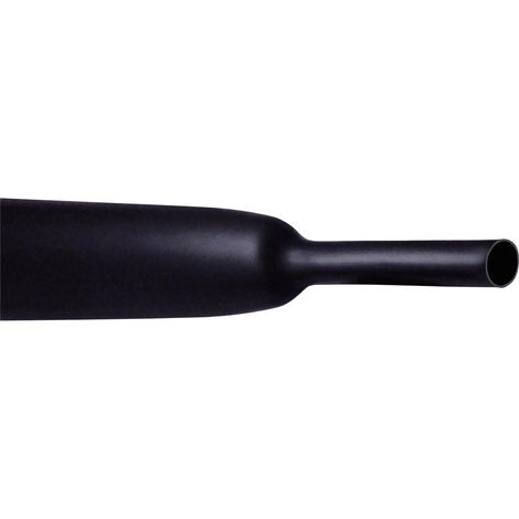 CellPack 144392 Schrumpfschlauch ohne Kleber Schwarz 12 mm 4 mm Schrumpfrate:3:1 1 St.
