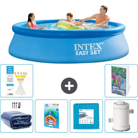 Intex Piscina Easy Set Rotonda - 305x76 cm - 7-pezzi  S55