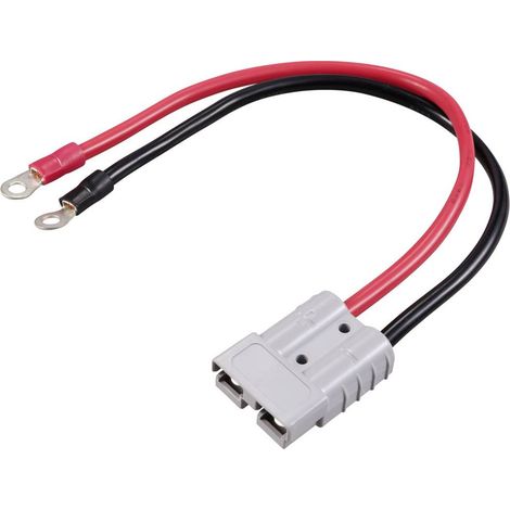 Connettore per batteria ad alta corrente su occhiello M6 TC-12195688 Nero, Rosso TRU COMPONENTS Contenuto: 1 pz. (1/3)
