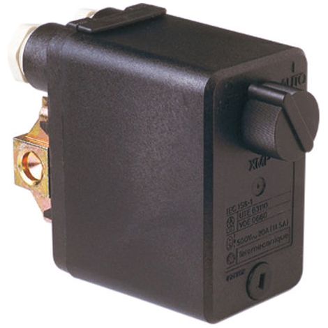 Contacteur manométrique 412506 – Pressostat bi-tripolaire – Pression max 6 bars – Raccord F 1/2'' pour pompes 230V (1/4)