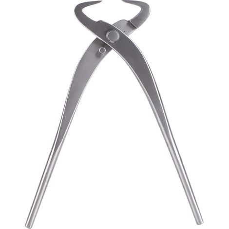 Séparateur de branches argenté pour bonsaï, outil de modelage en alliage chromé, 20 cm, coupe-branches
