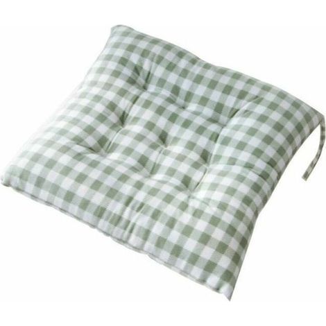 Chair cushion 40x40 cm, cushion (green) (1/5)