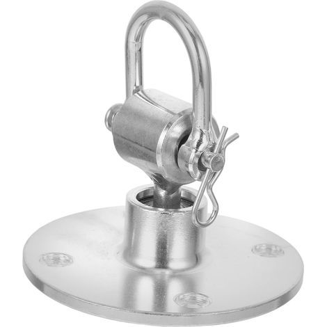 Support De Boxe Pivotant Métallique pour Paquet De Vitesse, Crochet De Frappe Suspendu Émerillon Pivotant, Fixation Robuste pour Entraînement De Boxe (1/5)