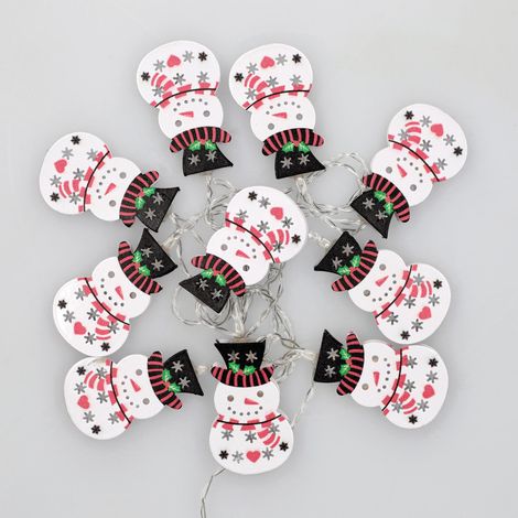 Muñecos de nieve LED 1,35M Luz cálida (1/5)