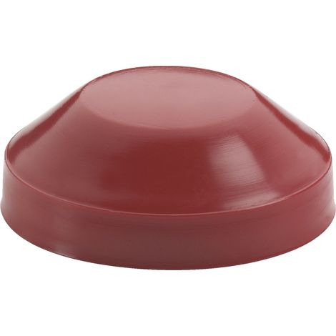 Achsendkappen Ø 20 mm rot - 2 Stk. Möbelrollen (1/2)
