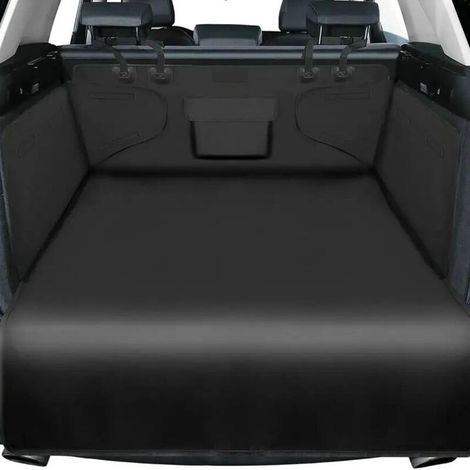Protezione universale impermeabile e resistente per bagagliaio auto per cani con protezione laterale, protezione per bagagliaio per cani facile da pulire per auto, SUV e camion, 185 x 105 x 37 cm - Ne