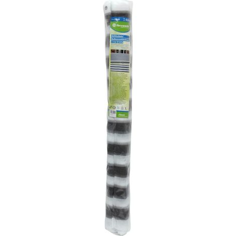 Sichtschutz Classic HDPE-Gew.,5x0,9m,grau/weiß