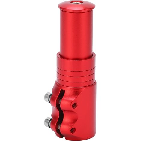 Rehausseur de guidon pour VTT, en alliage d'aluminium, adaptateur pour fourche de 28,6 mm (1,13 pouce), rouge (1/5)