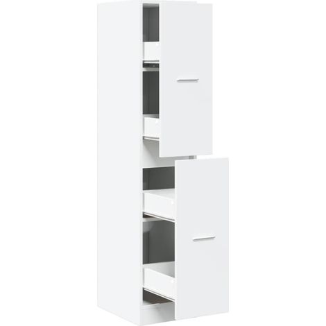 Maison Exclusive - Boticario Blanco 30x41x144,5 cm Madera de Inge