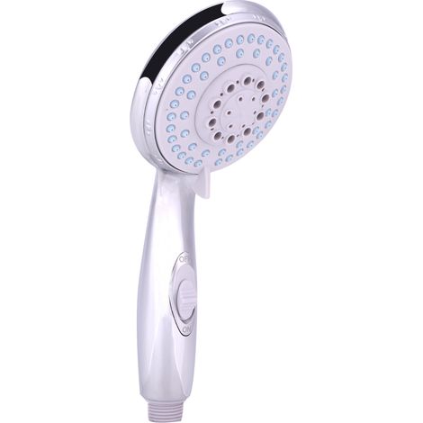 Pommeau de douche à main en ABS 5 modes de jet avec interrupteur, accessoire de salle de bain domestique (1/5)