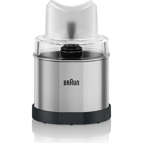 Kaffeemühle Braun MQ 60 silber 0 35 liter edelstahl (1/3)