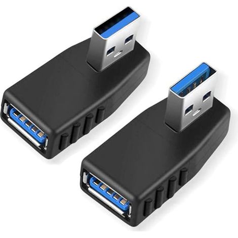 USB 3.0-Adapter [2 Stück], 90-Grad-Winkelstecker auf USB 3.0-Buchse (ADA) (1/5)