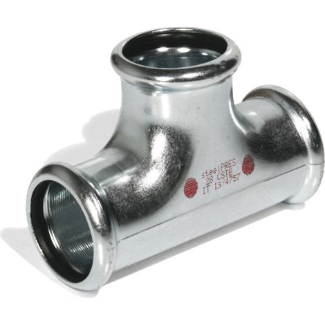 Té égal Fff 108 Ez Raccord De Dérivation Pour Tuyauterie égale - Raccorderie Metalliche