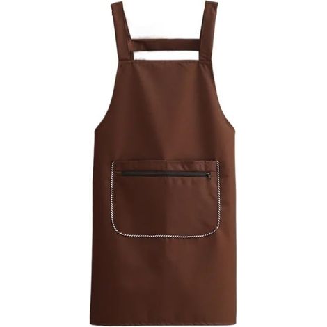 Pratico grembiule da cucina per uomo e donna. Comodo grembiule da cucina. Indumento indispensabile in cucina. Grembiule per la preparazione dei pasti. Accessorio (1/4)