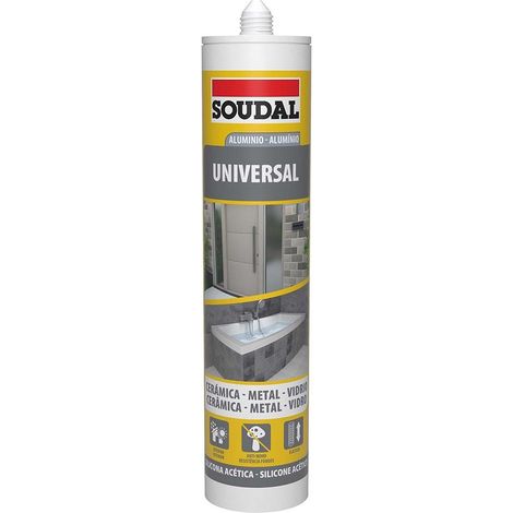SOUDAL Silicone universale in alluminio 280ml 115924