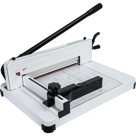 FIANAO - Coupe-papier - Coupe avec précision différents formats de papier, notamment A4, B5, B6 et B7, équipé d'un verrou de sécurité et d'un support multifonctionnel (1/5)