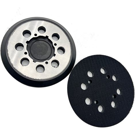 Disque abrasif auto-agrippant DWE6423 pour ponceuses DEWALT à 8+4 vitesses, plaque aluminium à crochet long, lot exclusif marché mexicain, qualité pro. (1/5)