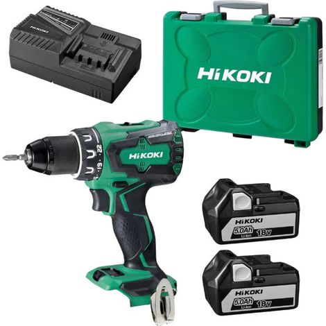 HIKOKI Trapano a percussione - 70 Nm - 2 batterie BSL1850MA18 V - 5 Ah - DV18DEWJZ
