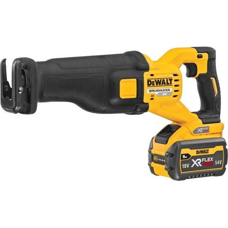 Säbelsäge 2.0 XR FLEXVOLT 54V 3Ah Li-Ion Brushless DEWALT - 2 Batterien - TSTAK Koffer - DCS389X2-QW (1/5)