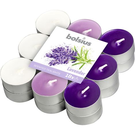 Bolsius Duftteelichter Mango Ø 3,8 cm, 18er Pack (1/2)