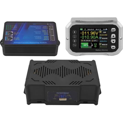 Intelligenter Batteriemonitor 600A Wohnmobil- und Autobatterietester mit 2,4-Zoll-LED-Display für die Wartung (1/5)