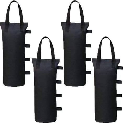 Ahlsen Sandsack, Set mit 4 Gewichtstaschen, Sandsack, Oxford-Gewichtstasche, Gewichte für Pavillon, Gewichtstaschen für Faltmarkise, Sonnenschirm, Gartenlauben, Sonnenschirme, Markisen und Beschattung